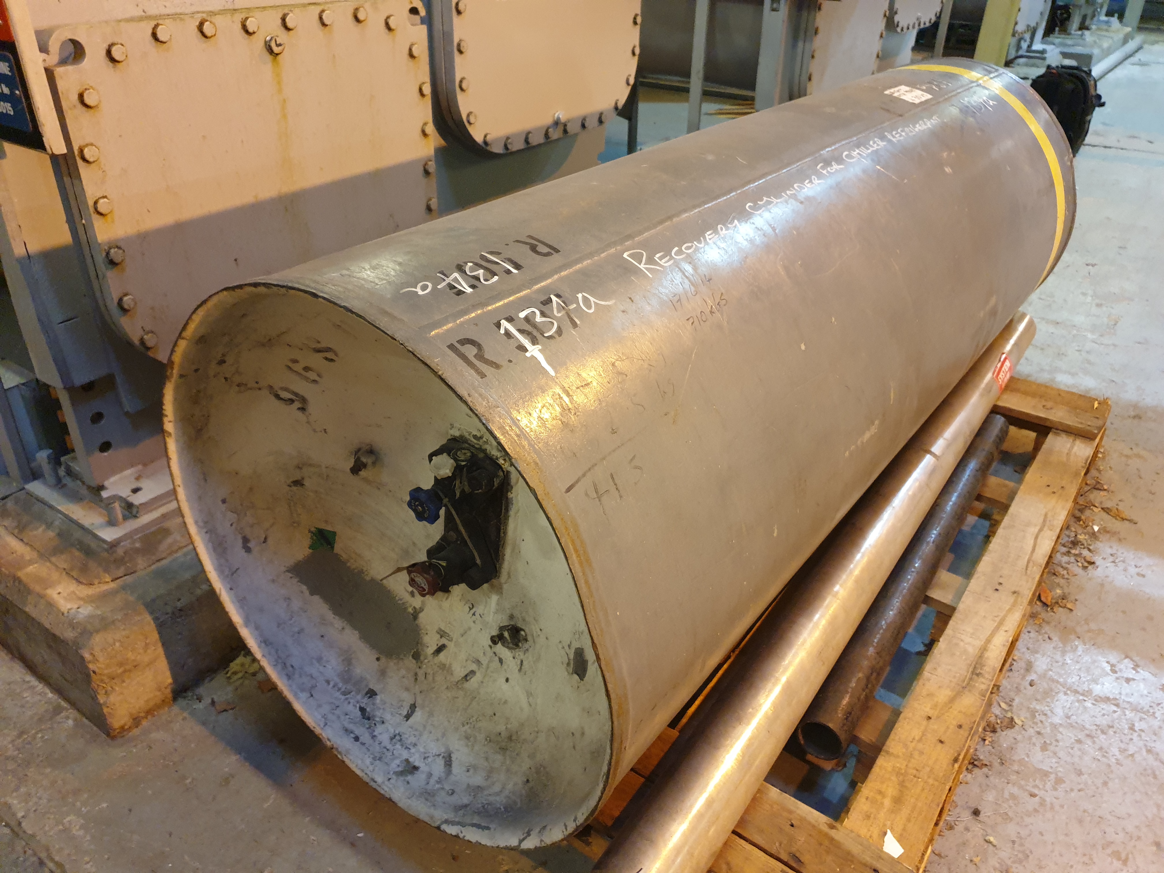 Recovery Vessel for Chiller Repair Recovery Vessel for Chiller Repair